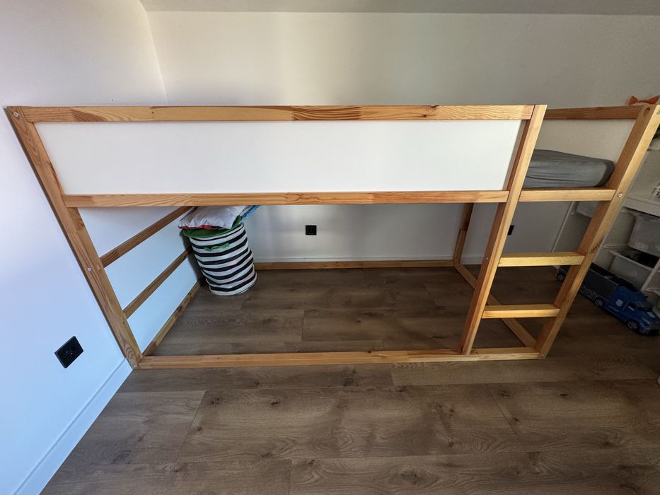 Łóżko piętrowe KURA IKEA