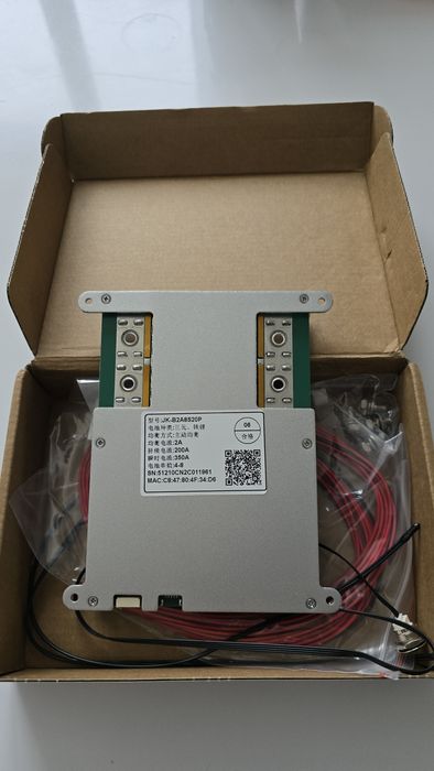 BMS JК В2A8S20P 4-8S Струм-200А. З кнопкою