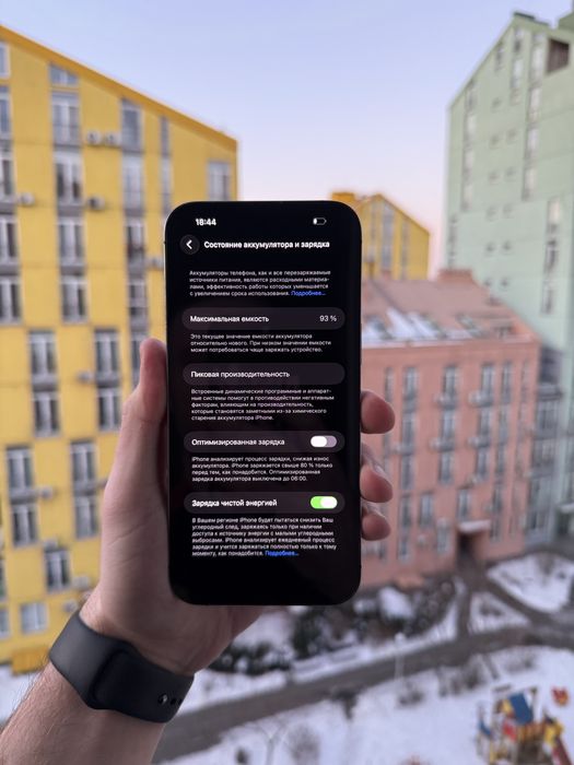 93% Аккум iPhone 14 Pro Max 256Gb Deep Purple Neverlock Айфон про мах