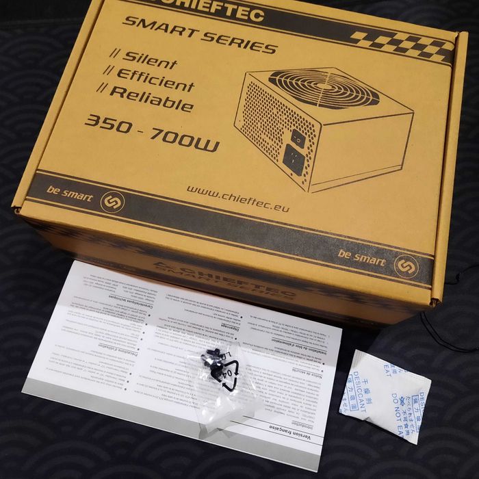 Новый Chieftec GPS-400A8; Гарантия 2 года с магазина; Блок питания;