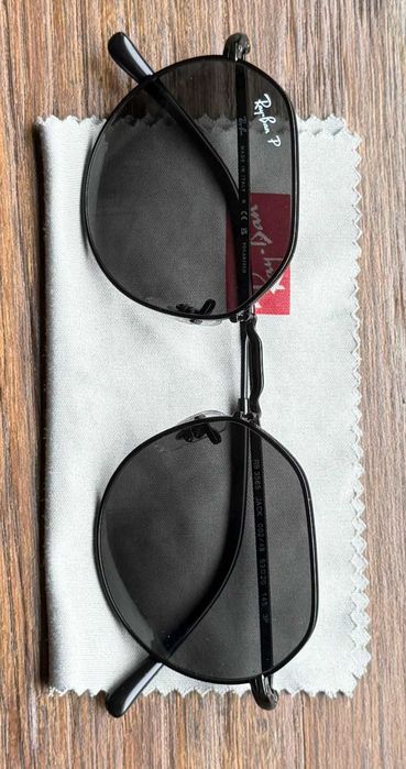 Rayban Jack 3565 "P" (Polido Preto/Preto)  [NOVO]