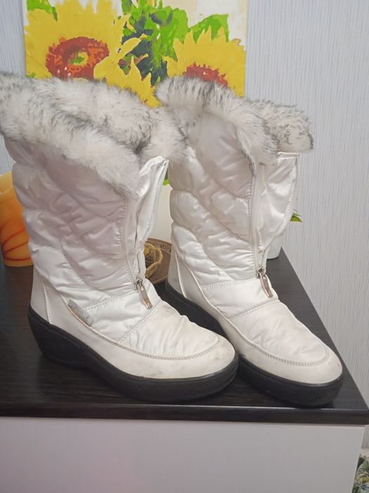 Сапожки зимние нарядные
