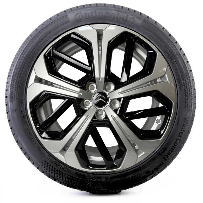 Koła zimowe Citroen C5 C5X Aircross 7x 19" 5x108 Continental 205/55r19