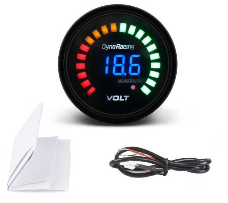 Manómetros Digitais - Pressão Turbo 3 BAR Conta RPM Temperatura