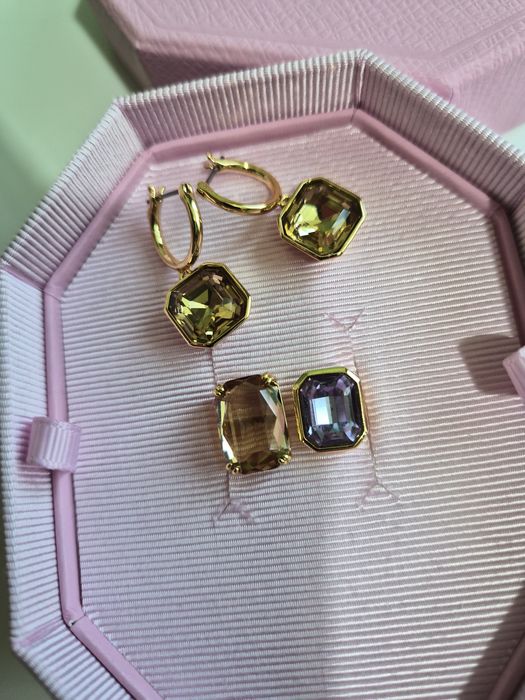 Сережки та каблучка Swarovski Millenia