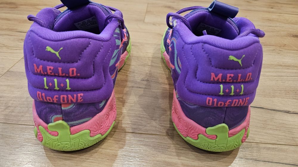 Puma  MB.03 Toxic fioletowe buty do koszykówki