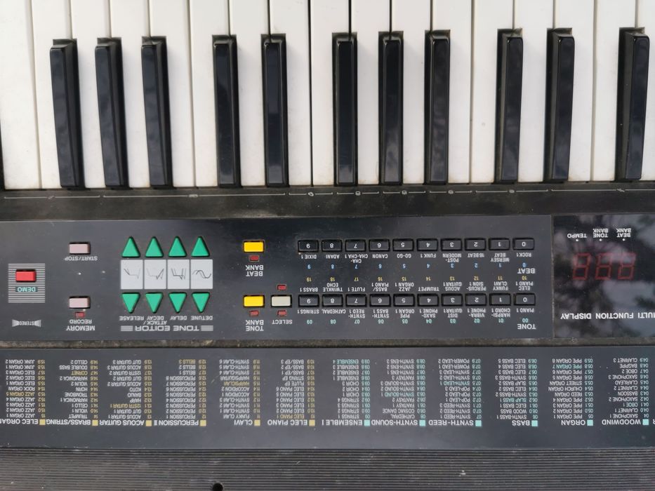 Organy elektroniczne Casio Tone Bank CT-470