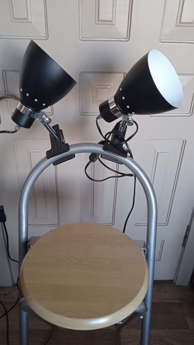 Светильники на прищепке.