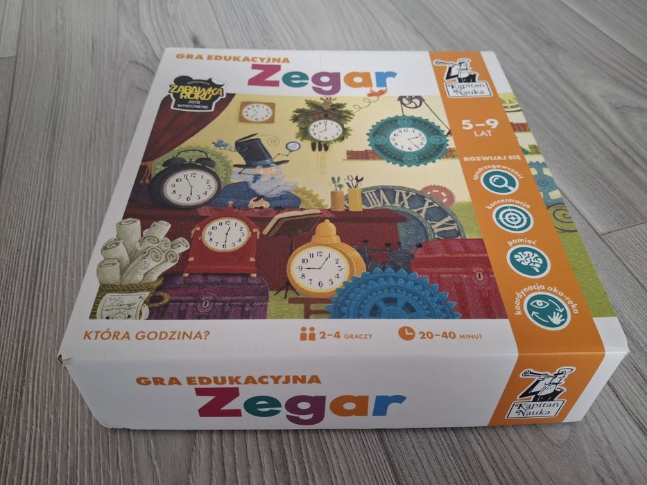Gra edukacyjna ZEGAR