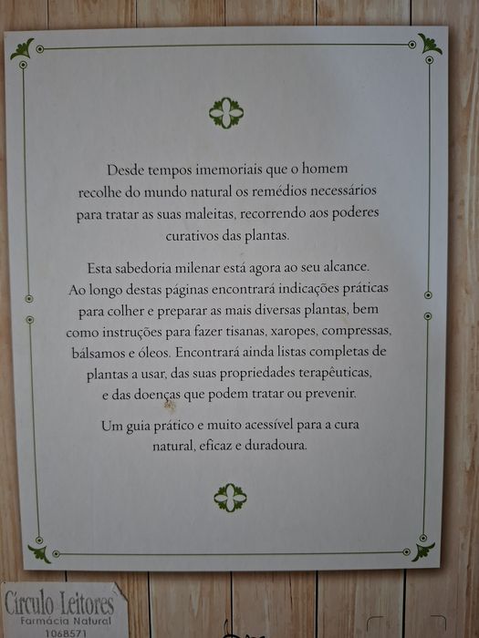 Farmácia Natural Remédios Naturais para as doenças mais comuns