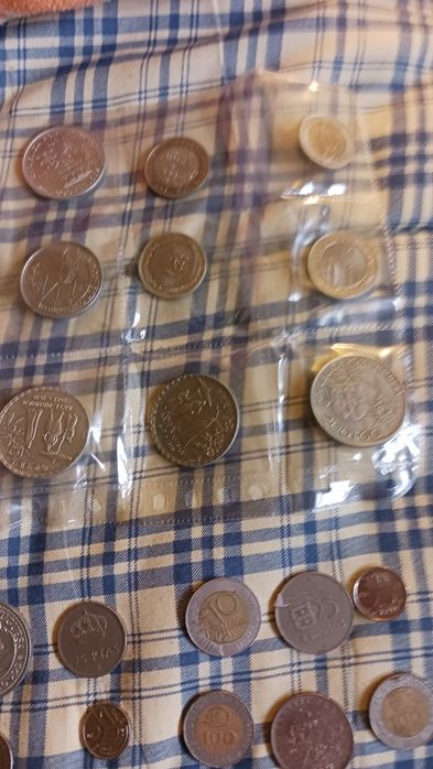 Moedas antigas escudos
