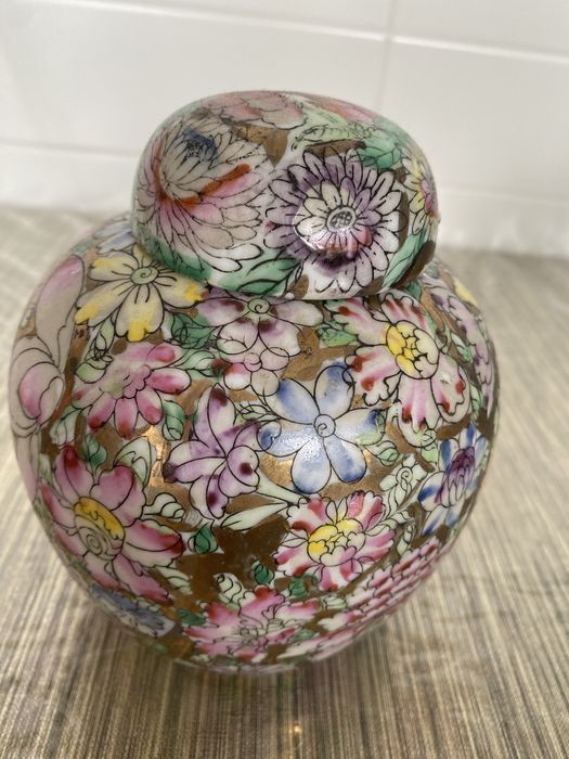 Jarro de pocelana chines fabrica em macau