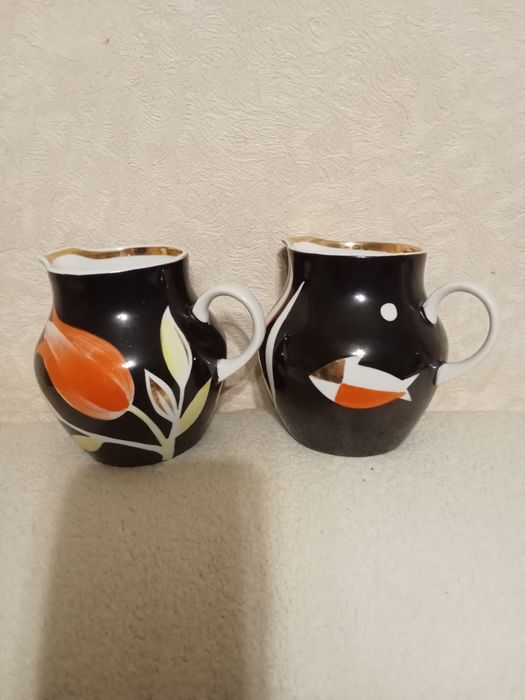 Чайник, сахарница,молочник, чашки, супница