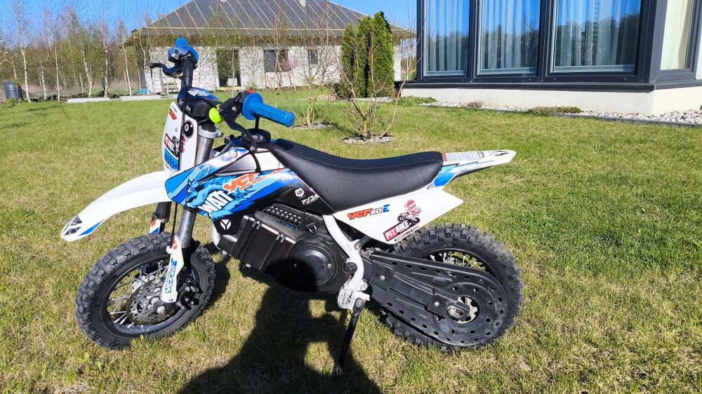 Pitbike YCF50E cross elektryk 1200W 48V, minicross