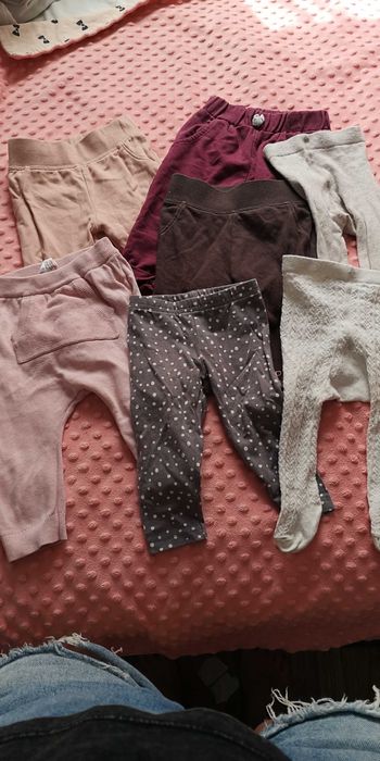 Spodnie legginsy rajstopy rozmiar 62 na 68 h&m lupilu
