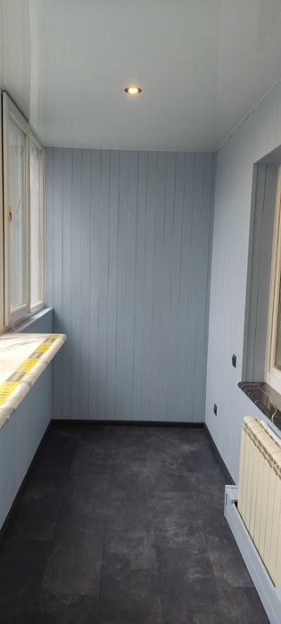 Наружная и внутренняя обшивка балкона Ремонт ПОД КЛЮЧ Днепровский р-н!