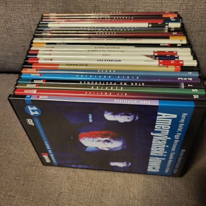 22 filmy DVD filmoteka Gazeta Wyborcza
