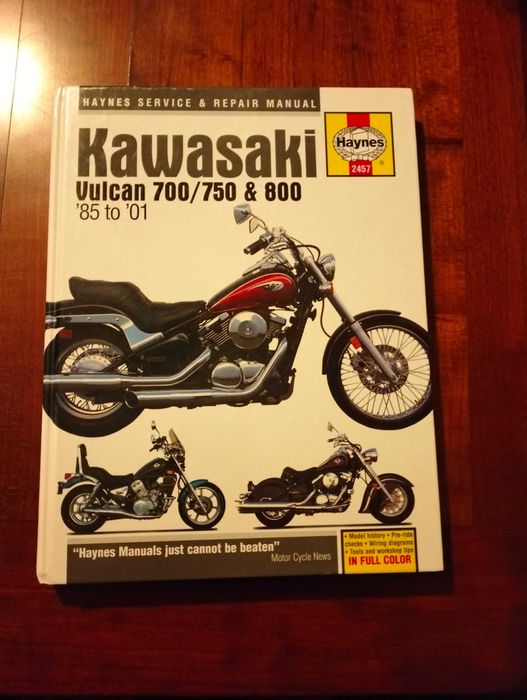 Haynes - Kawasaki Vulcan 700 / 750 / 800  (manual técnico)