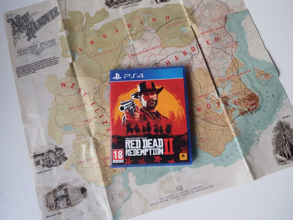 RED DEAD REDEMPTION 2 PL PS4 / PS5 + Mapka Papierowa