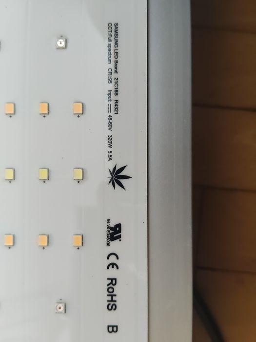 Profesjonalny Panel LED Grow 320W Samsung 21C16B Full Spectrum