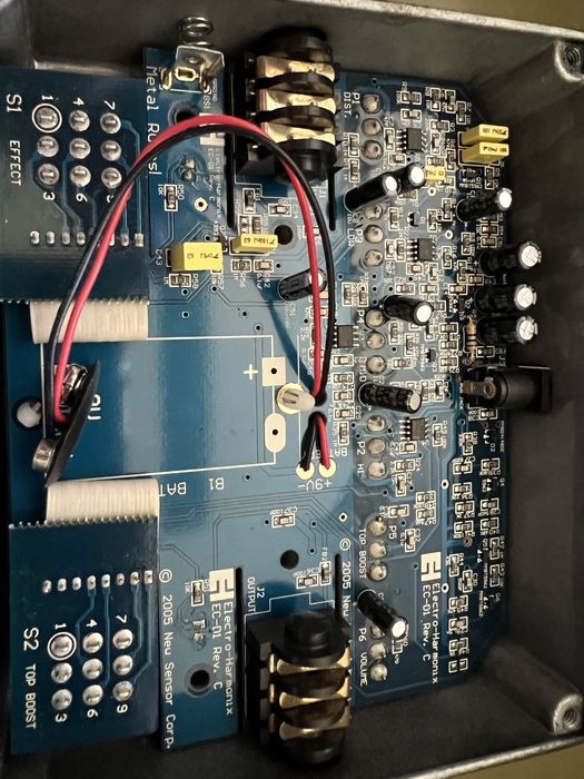 Metal Muff Top Boost Electro Harmonix Przester Efekt