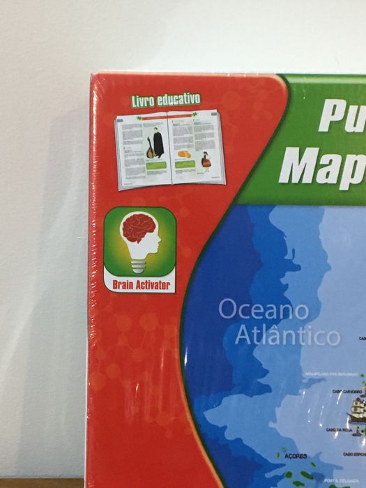 Puzzle + Livro Mapa de Portugal Science4you NOVO