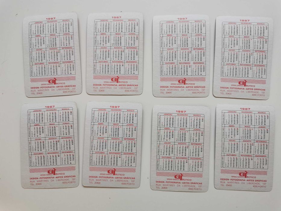 Lote de calendários de David Bowie