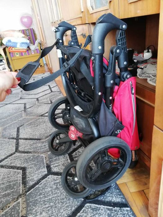 Прогулянковий візок (коляска) Valco baby Snap 4, колір Fire red