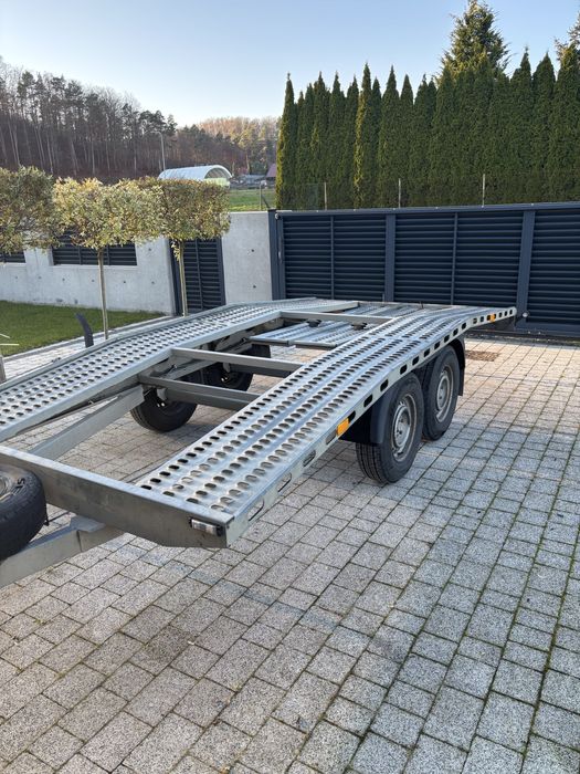 Wynajem przyczepy lawety