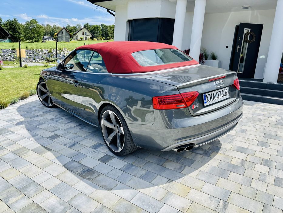 Audi S5 Cabrio! 2016r! Piekna! Rotor 20 cali! Zamiana!