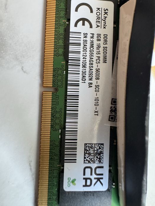 Оперативна память для ноутбука DDR5 SODIMM