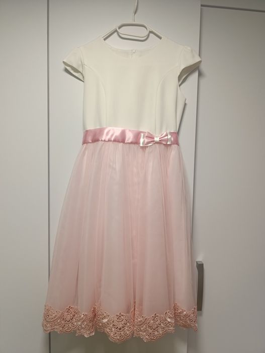 Sprzedam sukienkę 164 wizytową z bolerkiem