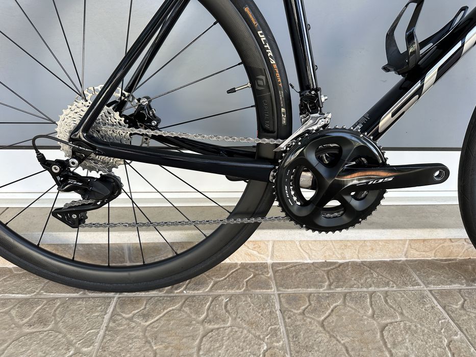 Bicicleta Scott Addict - Disco - Rodas Carbono