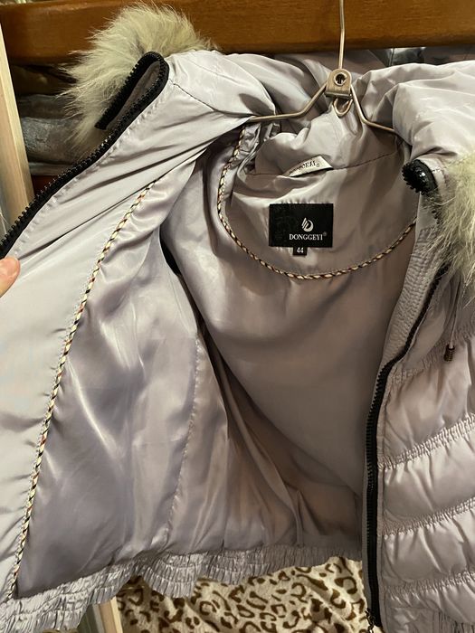 Куртка зима-весна-осінь, розмір M-L, колір сірий