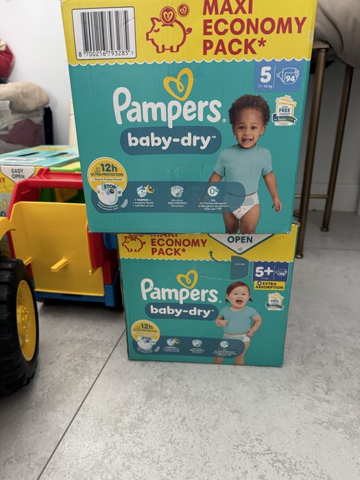 Pampersy baby dry 5 nowe z Niemiec
