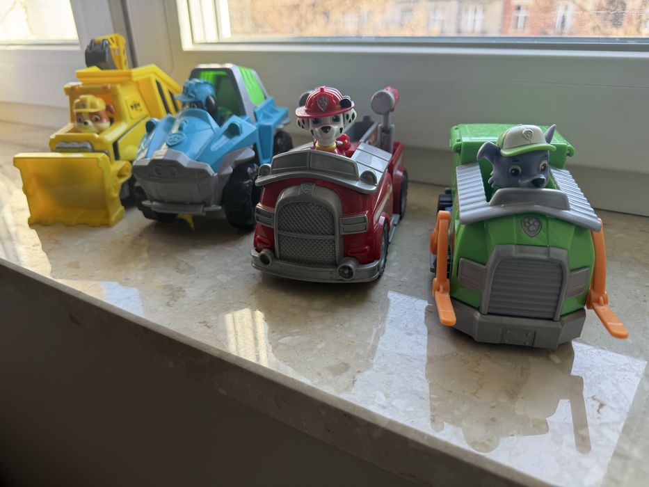 Pojazdy Psi Patrol