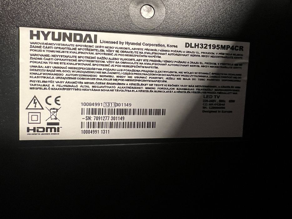 TV LED 32 cale Hyundai