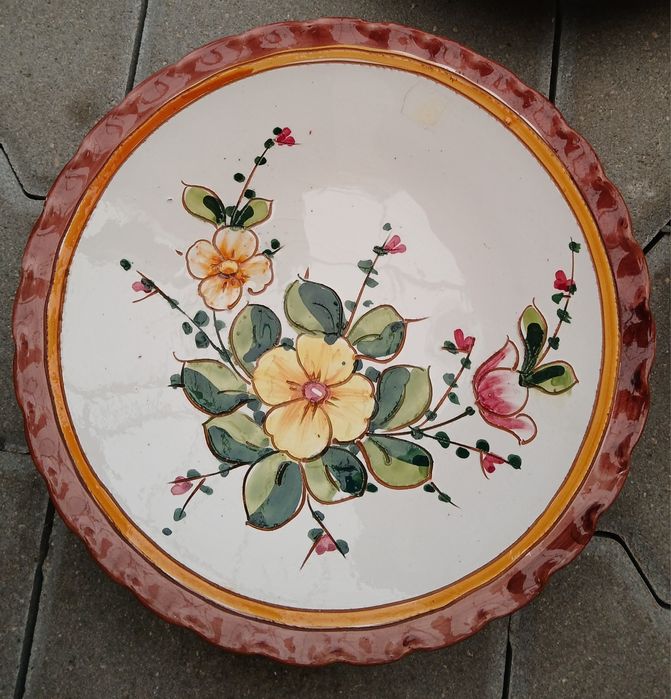 Ceramiczny talerz ozdobny
