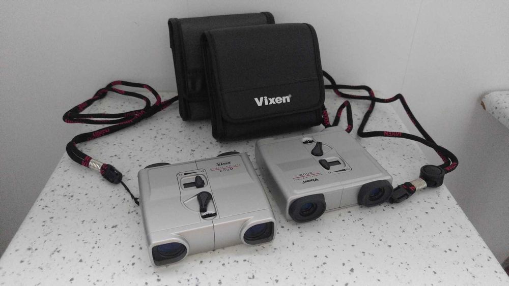 Карманный бинокль Vixen Flat Zoom 5-15х17 CF