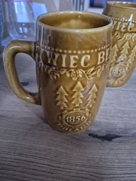Kufel Browar Żywiec PRL 2 szt