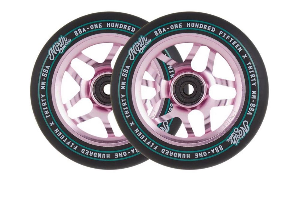 Hulajnoga -kółka north contact rose gold