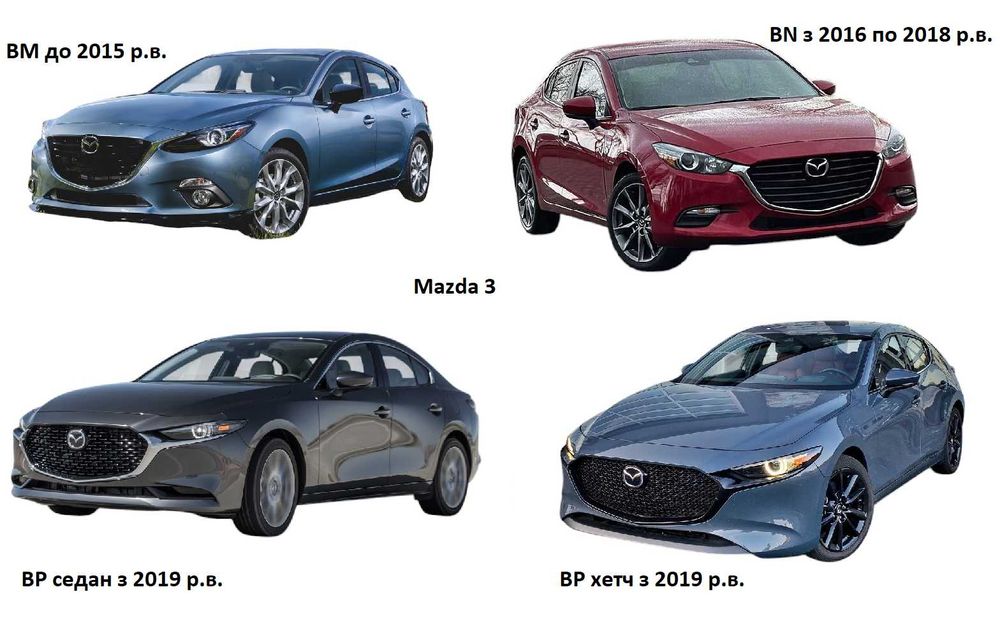 Капот Mazda 3 BM BN BP