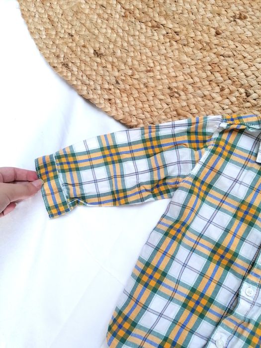Camisa Axadrezada de Bebé