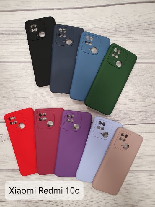 Чехол Силикон Бампер Накладка Xiaomi Redmi 10 12 13 C Редми 10С А Чохо