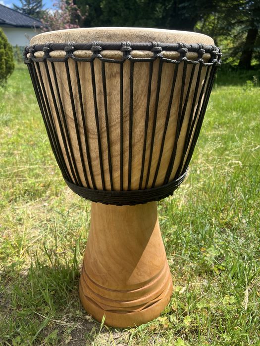 Duzy Afrykański bęben Djembe Mali, pokrowiec gratis!