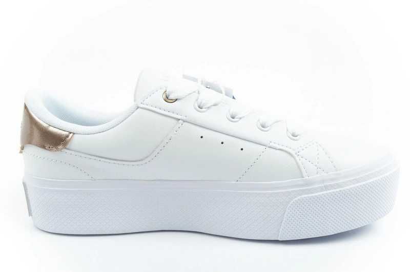Lacoste buty sportowe trampki damskie Ziane Platform 126 białe modne