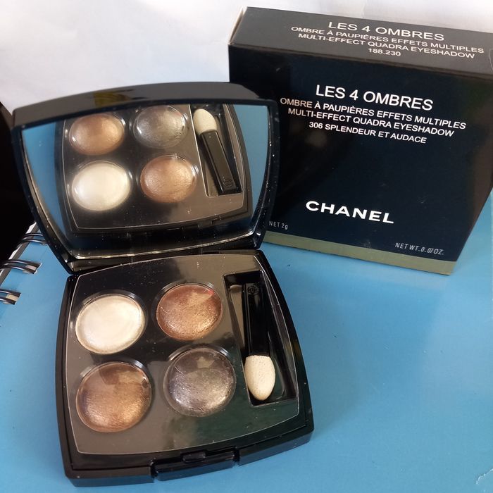 Nowa paleta cieni Chanel nr 306 odcienie brązu