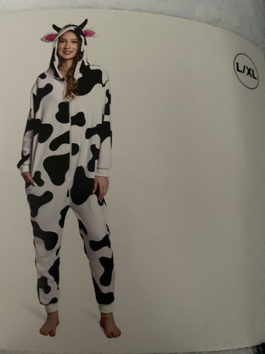 Piżama wzór Krówka