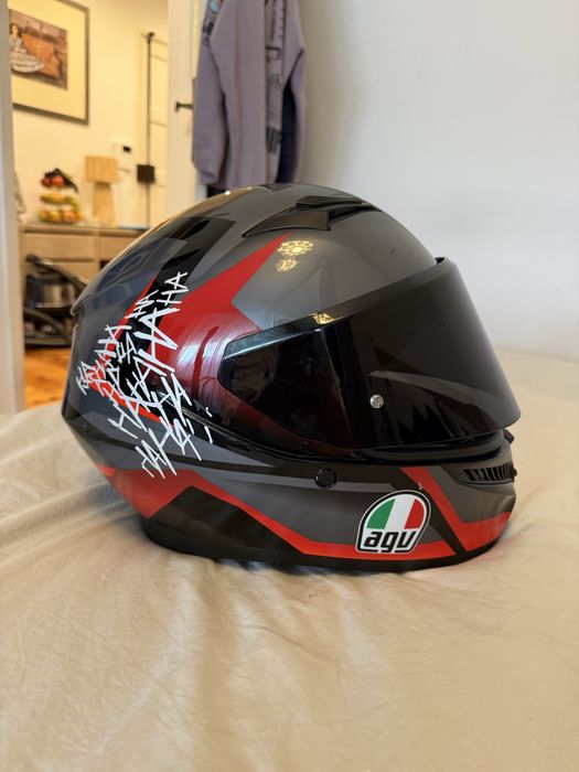 Capacete AGV K3 STRIGA com garantia