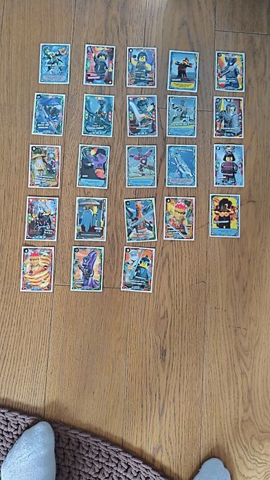 31 kart z LEGO Ninjago